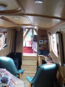 photo of saloon from galley