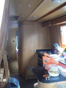 photo of galley from saloon