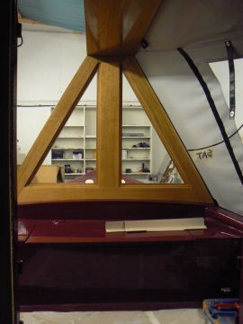 photo of cratch from forward doors