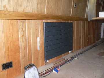 photo of finished panelling