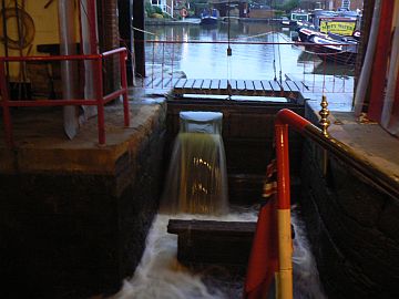 photo of gate on drydock