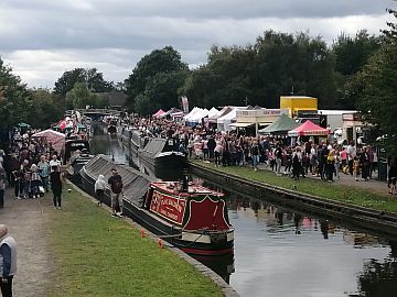 photo of boats at festival