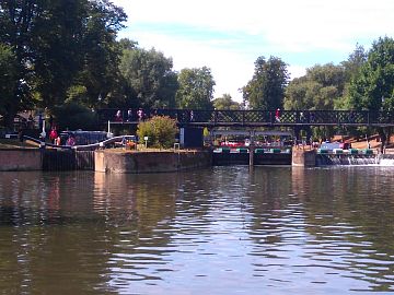 photo of Jesus Green Lock and weir