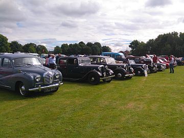 photo of classic cars