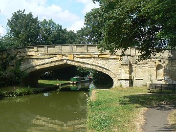 photo of ornamental bridge at Cosgrove