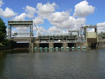 photo of Sluice from upstream