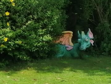 photo of dragon at King's Lock