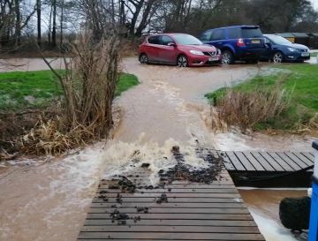 photo of floods at Kings Bromley