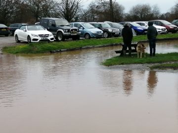 photo of floods at Kings Bromley