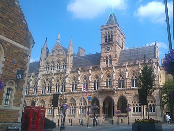 photo of Guildhall building in Northampton