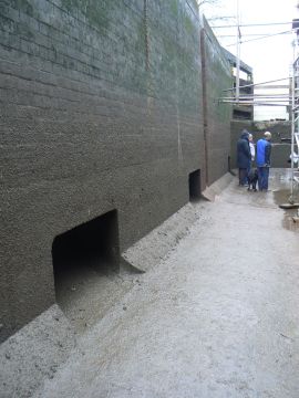 photo of sluice outlets