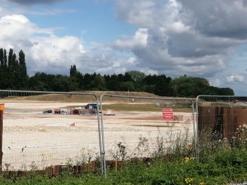 photo of construction works