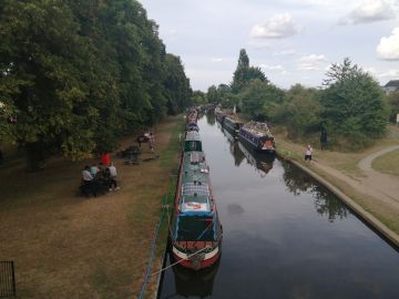 photo of boats at Burton
