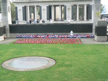 Merchant Navy Memorial at Tower Hill, London