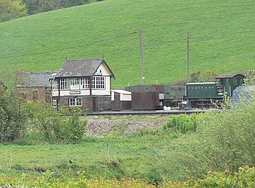 photo of station at Cheddleton