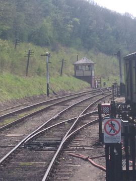 photo of Shackerstone signal box