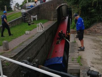 Salvage pump used on water inside