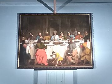 photo of painting of Last Supper