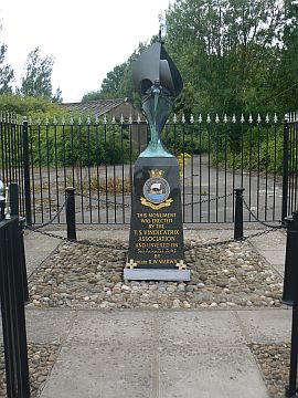 photo of memorial to Vindicatrix camp
