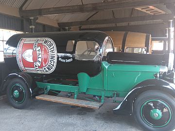 photo of advertising van